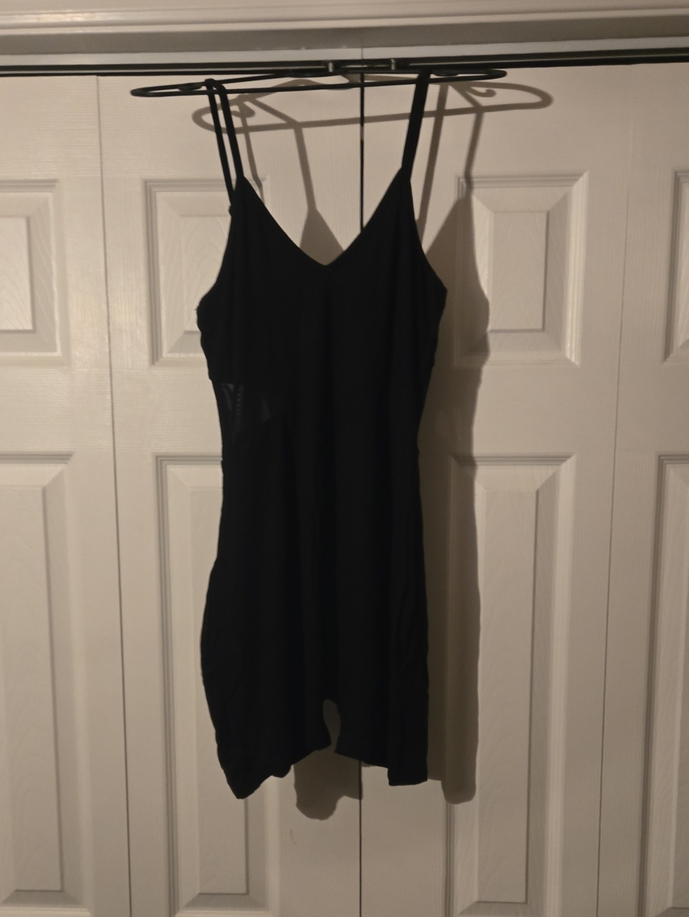 New Shein Mesh Insert Romper Size S